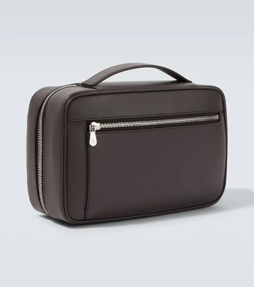 Brunello Cucinelli Leather toiletry bag | Thumbnail 2