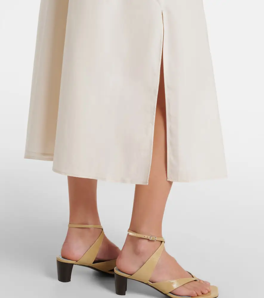Lemaire Tie-neck cotton and silk shirt dress | Thumbnail 5 Lemaire Tie-neck cotton and silk shirt dress | Thumbnail 5