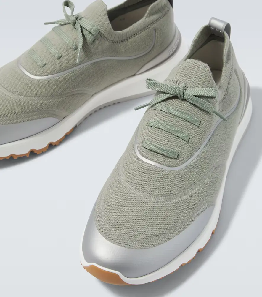 Brunello Cucinelli Knitted sneakers | Thumbnail 3