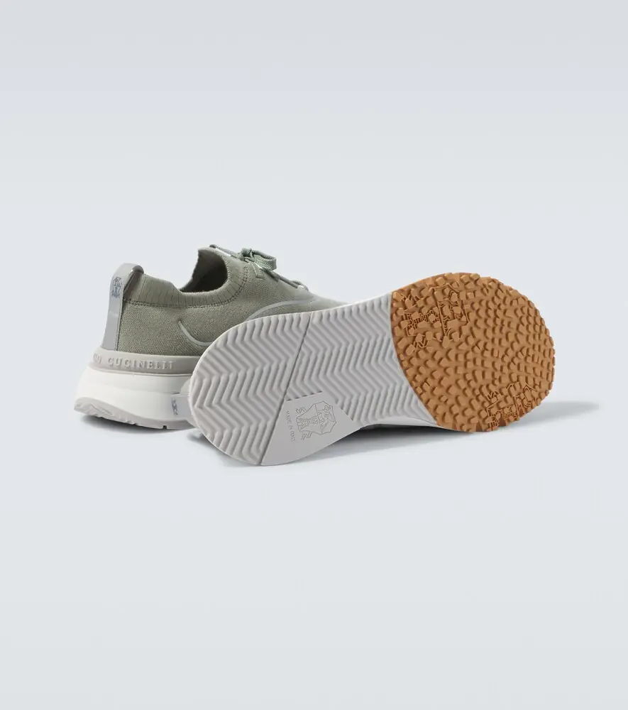 Brunello Cucinelli Knitted sneakers | Thumbnail 4