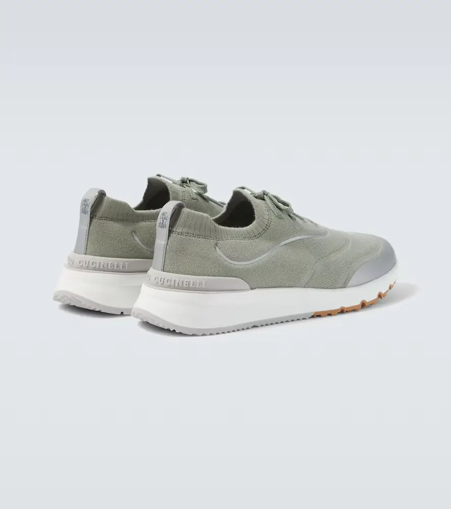 Brunello Cucinelli Knitted sneakers | Thumbnail 6