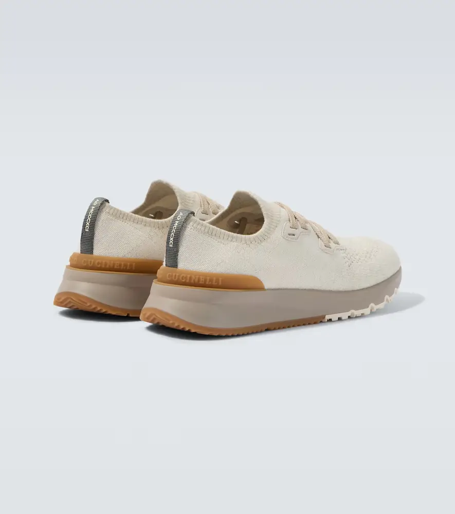 Brunello Cucinelli Knitted sneakers | Thumbnail 2