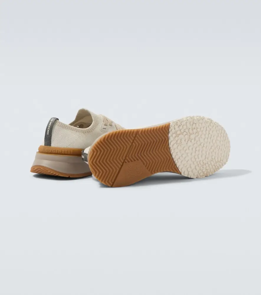 Brunello Cucinelli Knitted sneakers | Thumbnail 3