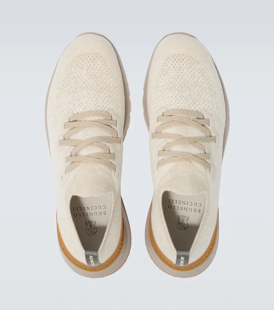 Brunello Cucinelli Knitted sneakers | Thumbnail 4