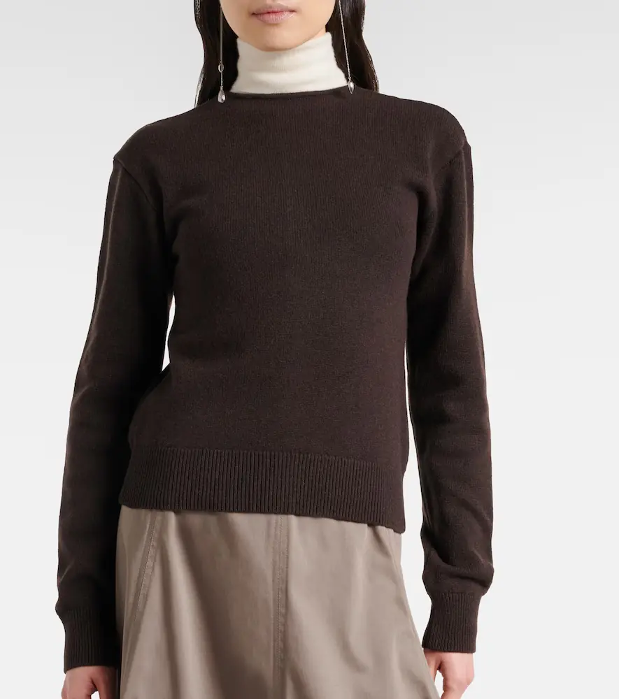 Lemaire Reversible wool and cashmere cardigan | Thumbnail 4 Lemaire Reversible wool and cashmere cardigan | Thumbnail 4