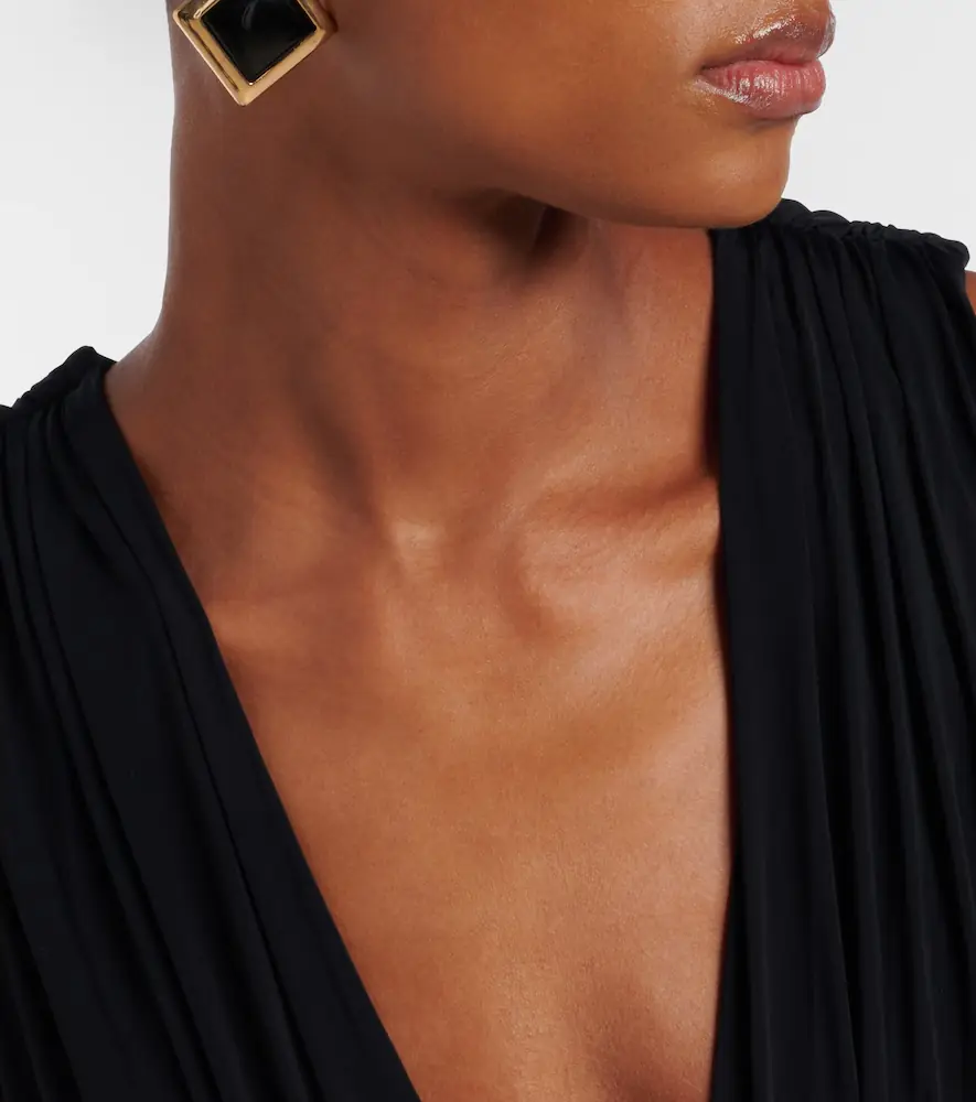 Balmain Embellished jersey maxi dress | Thumbnail 5