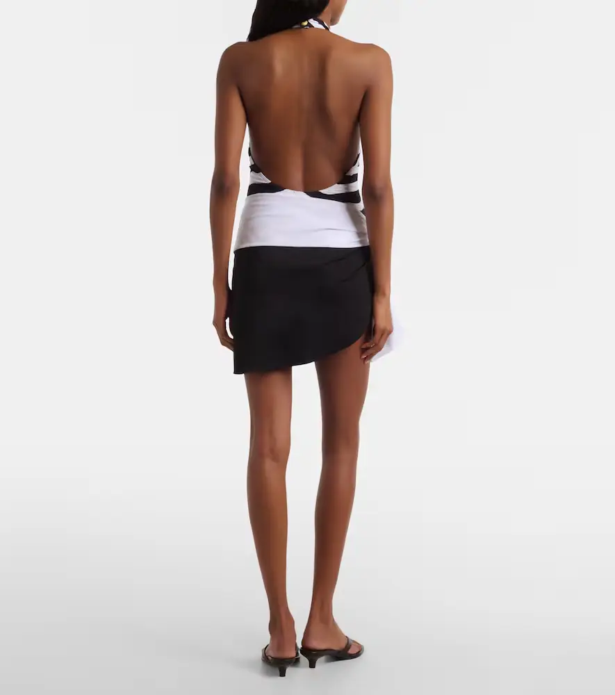 Balmain Asymmetric beach cover-up | Thumbnail 4