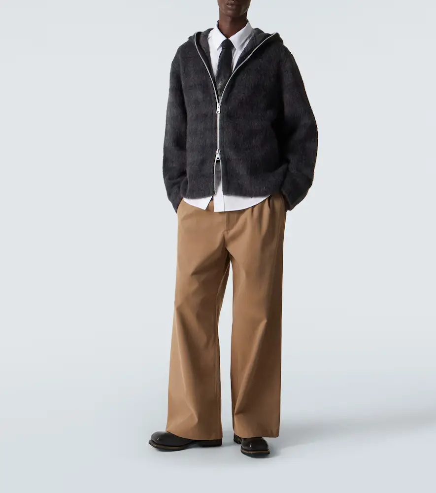 Our Legacy Checked knitted zip-up hoodie | Thumbnail 6 Our Legacy Checked knitted zip-up hoodie | Thumbnail 6