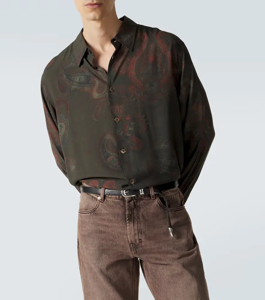 Our Legacy Beyond paisley shirt | Thumbnail 4 Our Legacy Beyond paisley shirt | Thumbnail 4