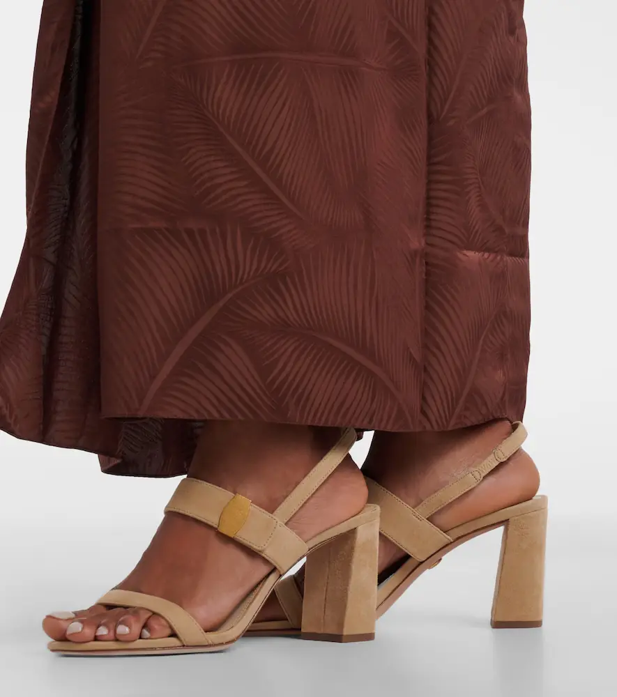 Veronica Beard Suede sandals | Thumbnail 5 Veronica Beard Suede sandals | Thumbnail 5