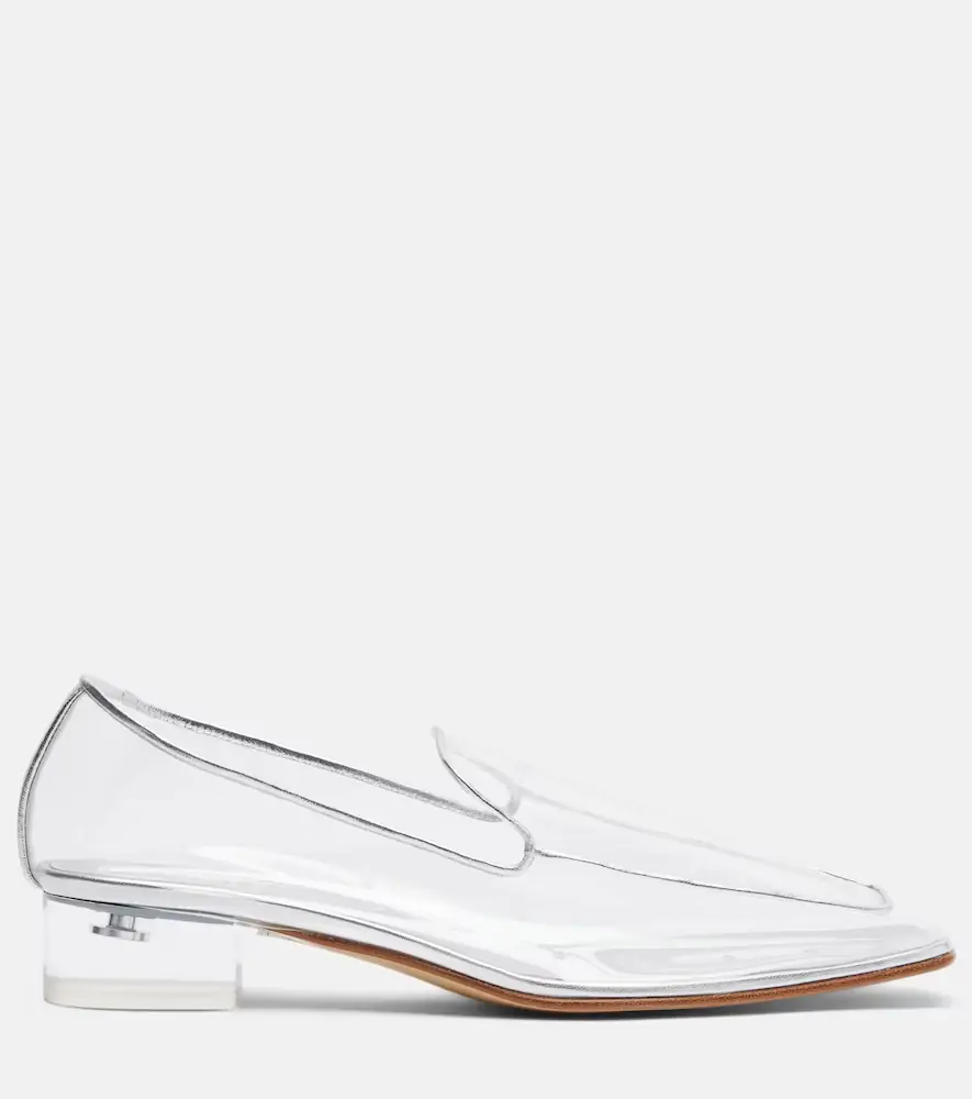 Herbert Levine Clear The Air 30 PVC loafer pumps | Thumbnail 2