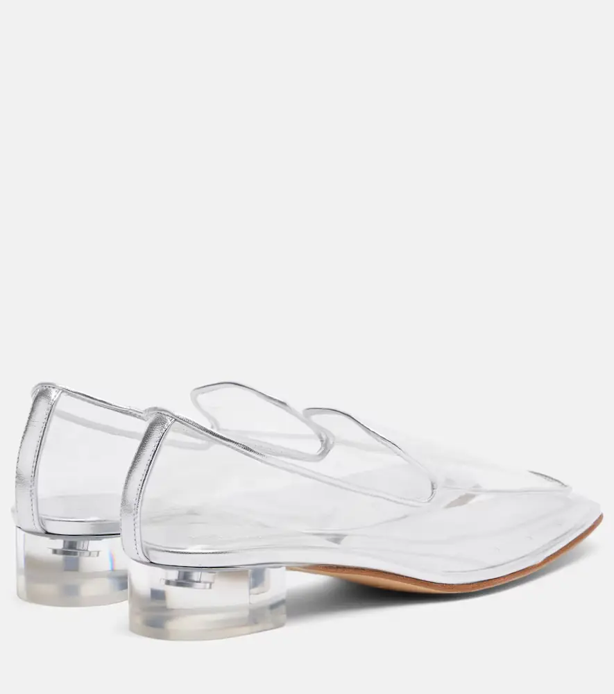 Herbert Levine Clear The Air 30 PVC loafer pumps | Thumbnail 3