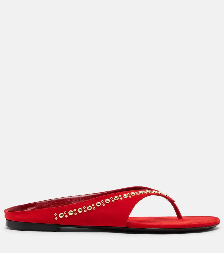 Herbert Levine Sunkissed studded suede thong sandals | Thumbnail 2 Herbert Levine Sunkissed studded suede thong sandals | Thumbnail 2