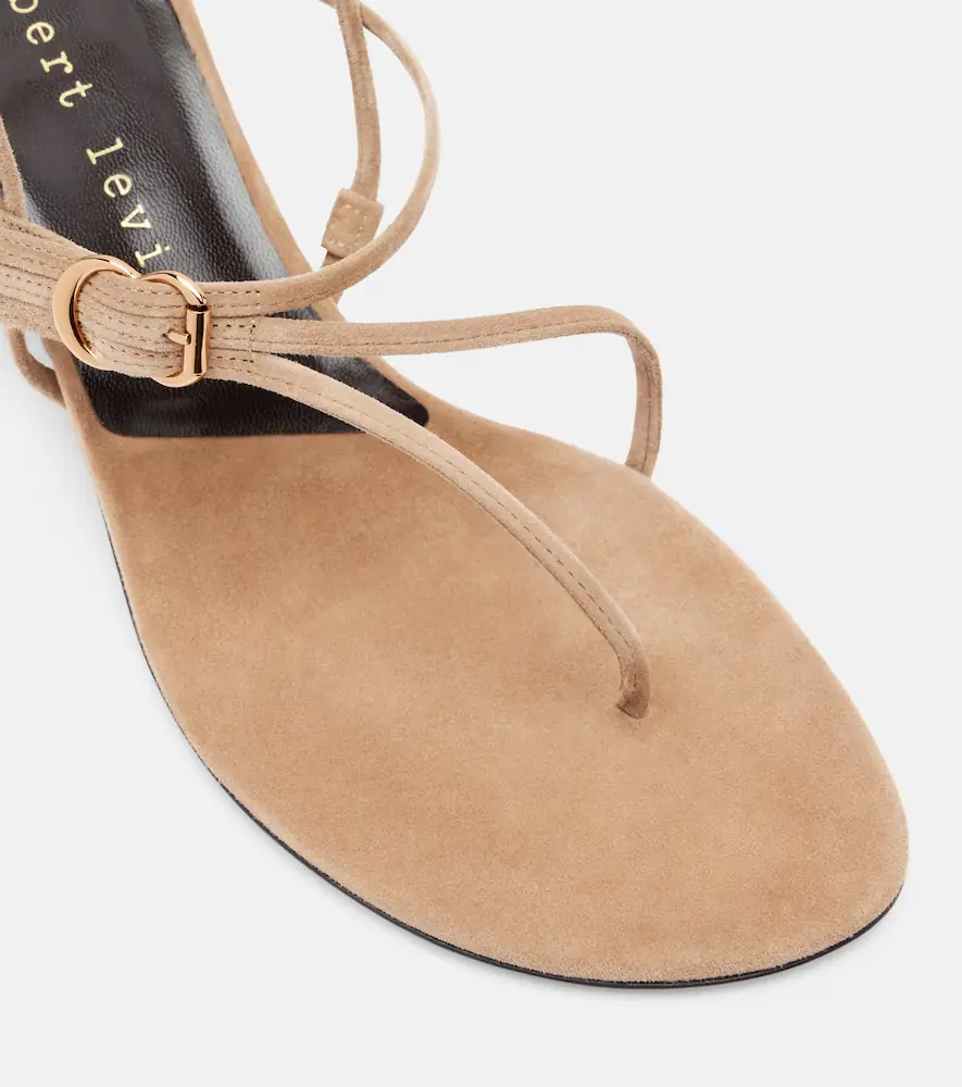 Herbert Levine Starry-Eyed 55 suede thong sandals | Thumbnail 2
