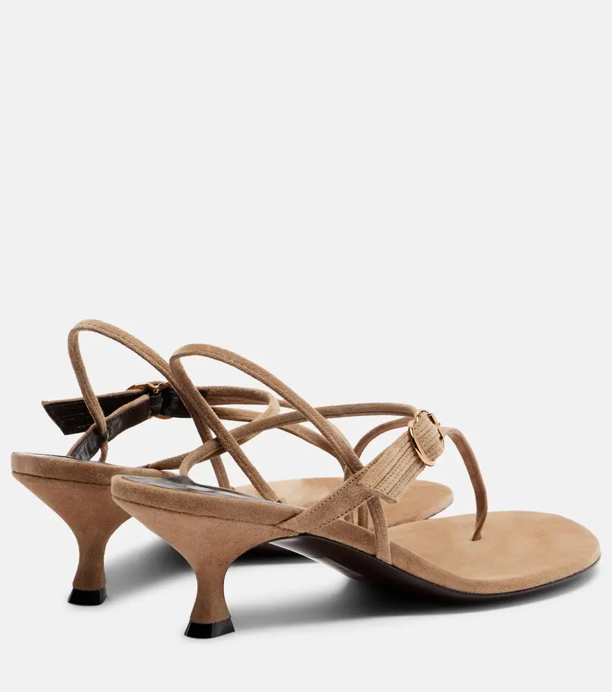 Herbert Levine Starry-Eyed 55 suede thong sandals | Thumbnail 4