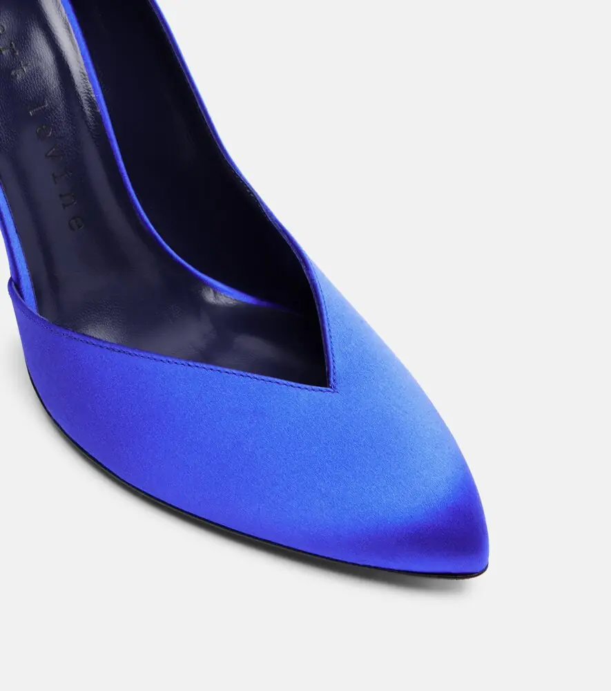 Herbert Levine Not Half Bad 95 satin pumps | Thumbnail 3 Herbert Levine Not Half Bad 95 satin pumps | Thumbnail 3
