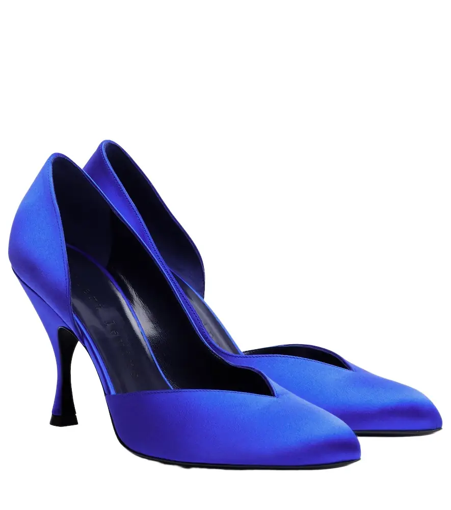 Not Half Bad 95 satin pumps