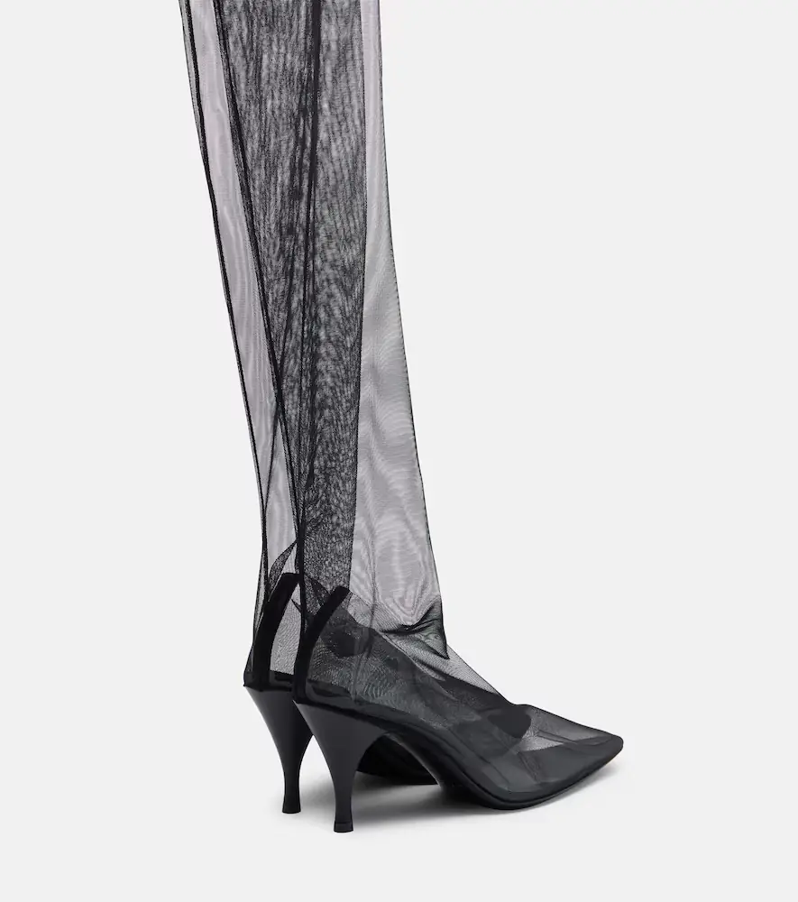 Herbert Levine Sheer Perfection mesh over-the-knee boots | Thumbnail 2 Herbert Levine Sheer Perfection mesh over-the-knee boots | Thumbnail 2