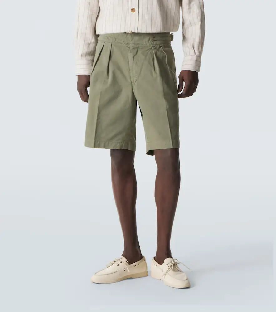 Rubinacci Manny cotton shorts | Thumbnail 2 Rubinacci Manny cotton shorts | Thumbnail 2
