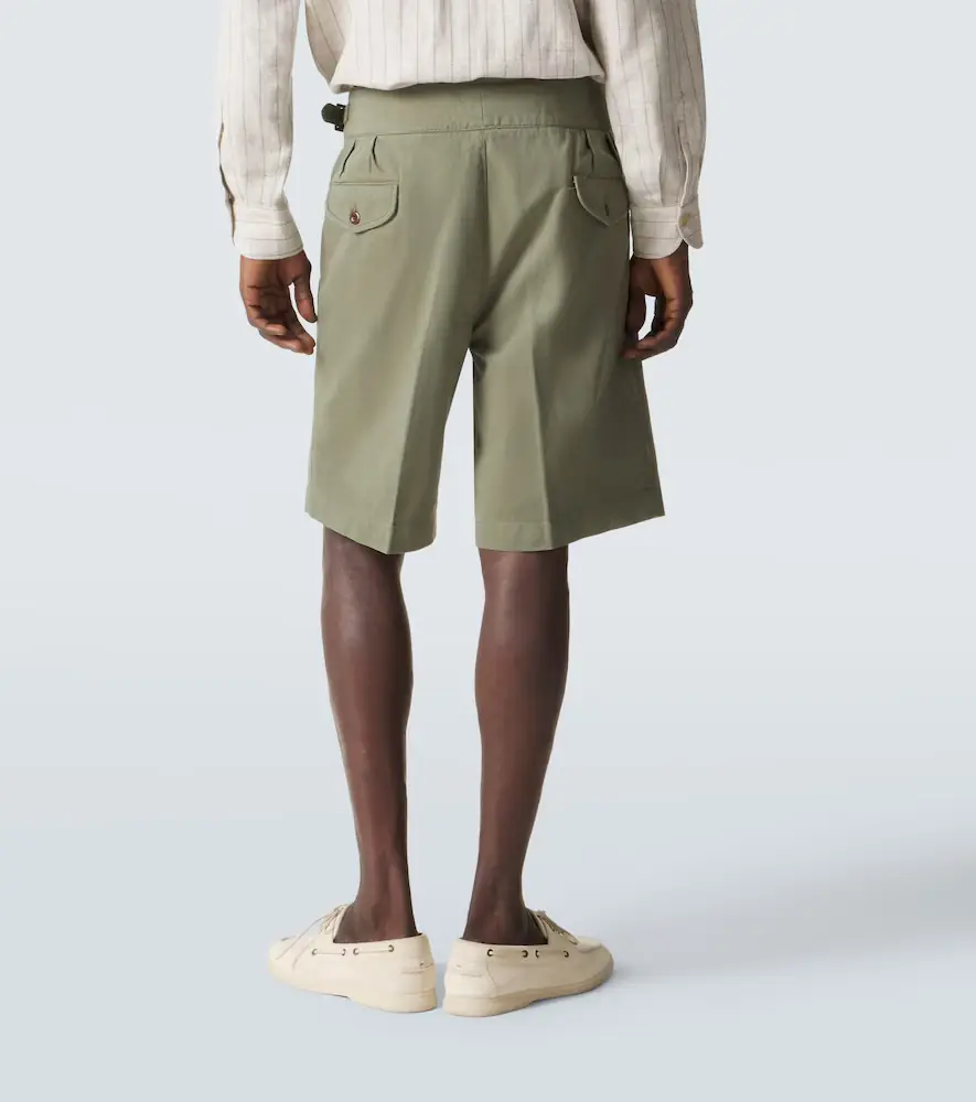 Rubinacci Manny cotton shorts | Thumbnail 4 Rubinacci Manny cotton shorts | Thumbnail 4