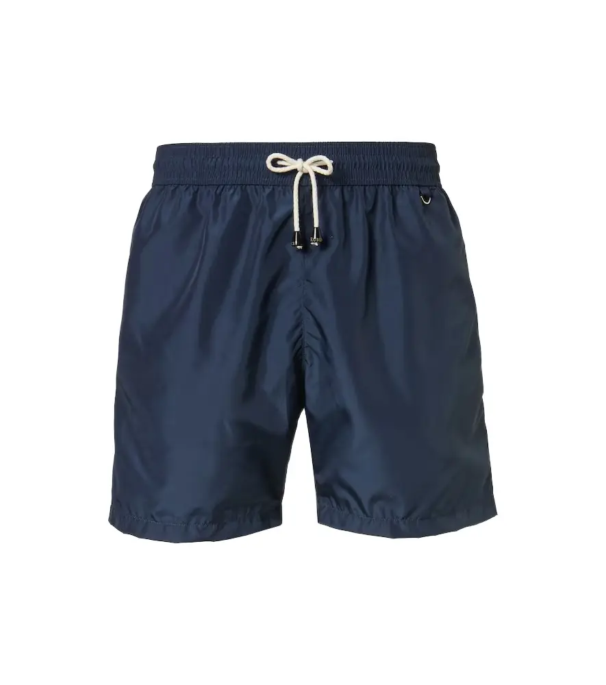 Rubinacci Satin swim trunks | Image 1 Rubinacci Satin swim trunks | Image 1