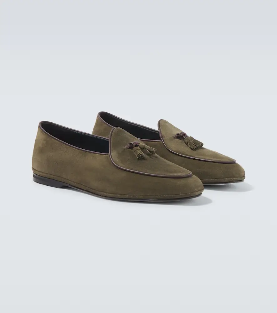 Rubinacci Marphy suede loafers | Thumbnail 7