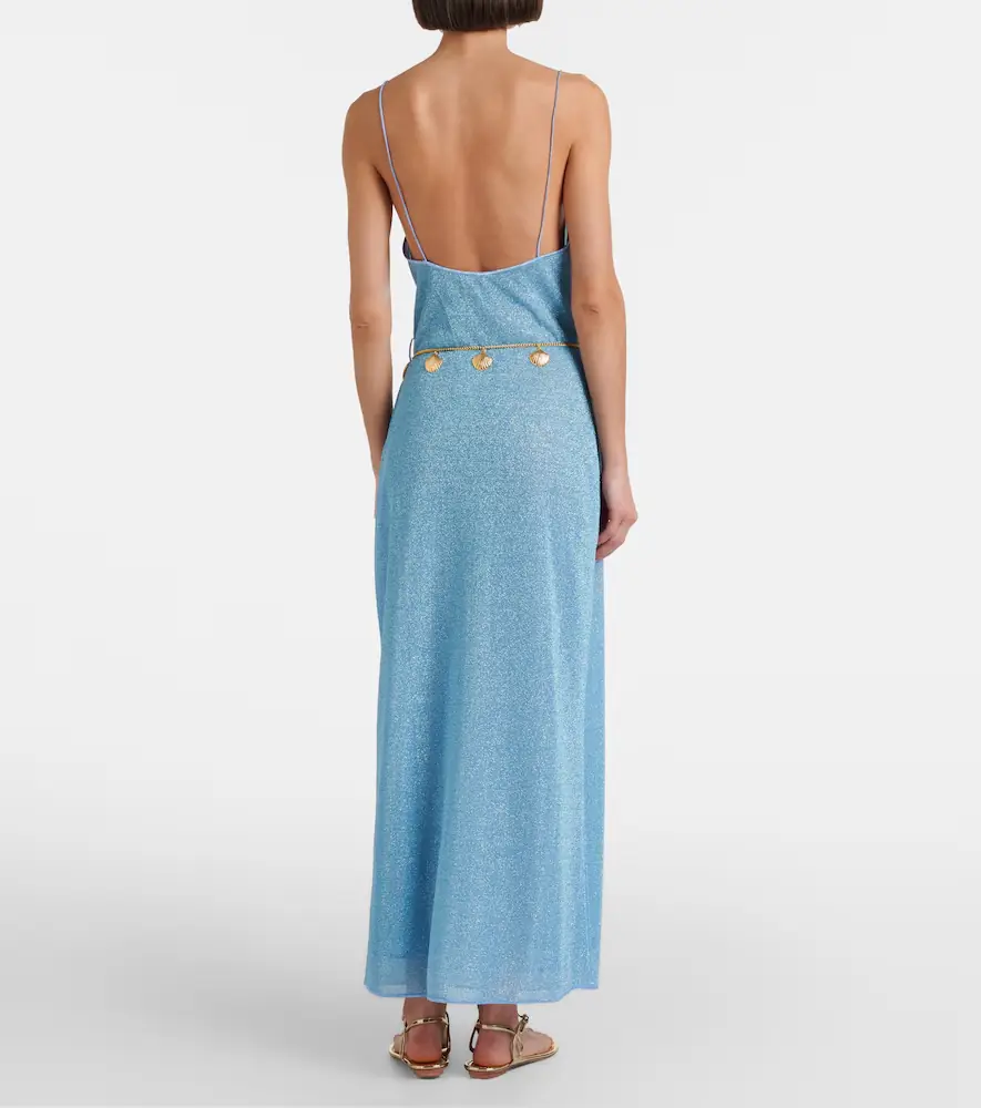 Oséree Lumière belted maxi dress | Thumbnail 3