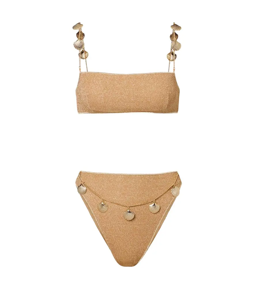 Oséree Oséree Lumière embellished bikini