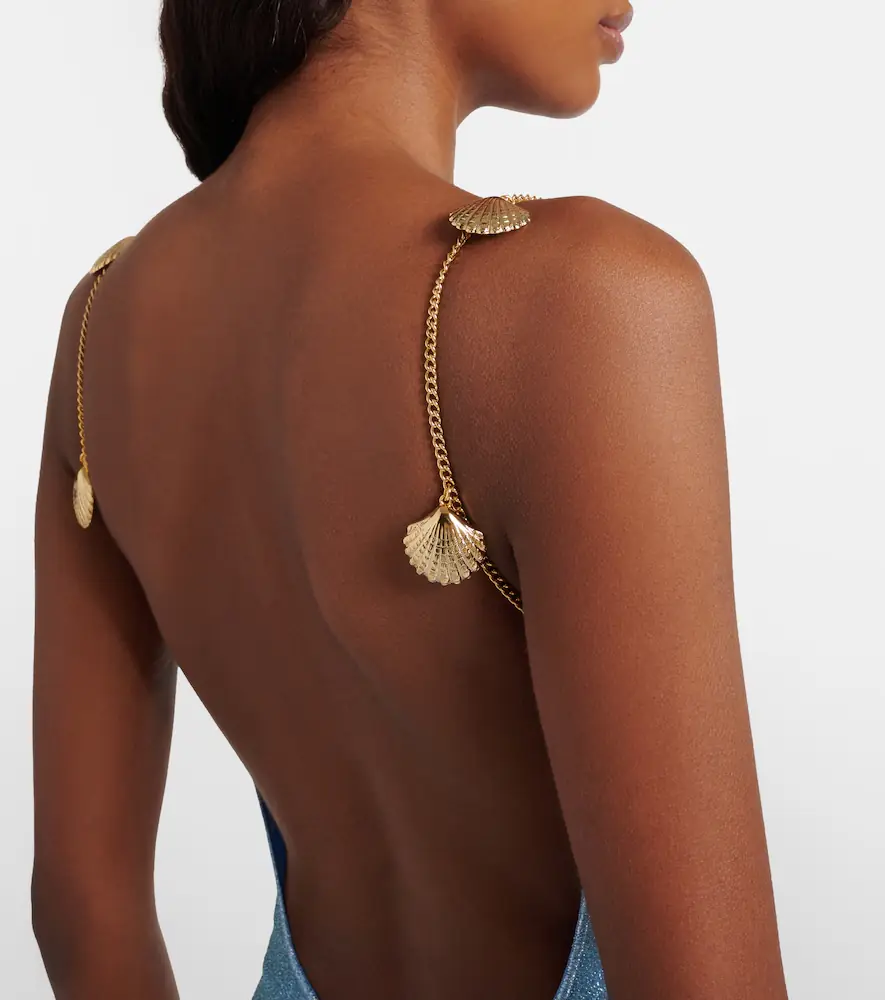 Oséree Lumière embellished swimsuit | Thumbnail 3 Oséree Lumière embellished swimsuit | Thumbnail 3