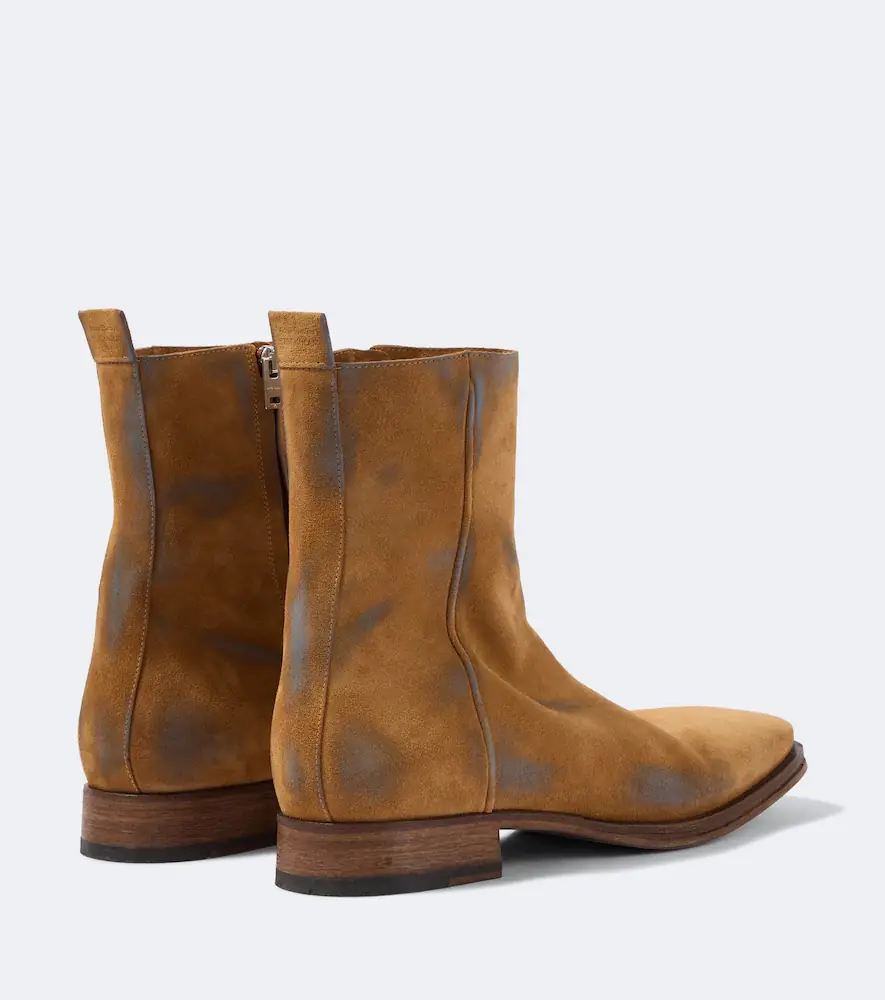 Acne Studios Distressed suede ankle boots | Thumbnail 5 Acne Studios Distressed suede ankle boots | Thumbnail 5