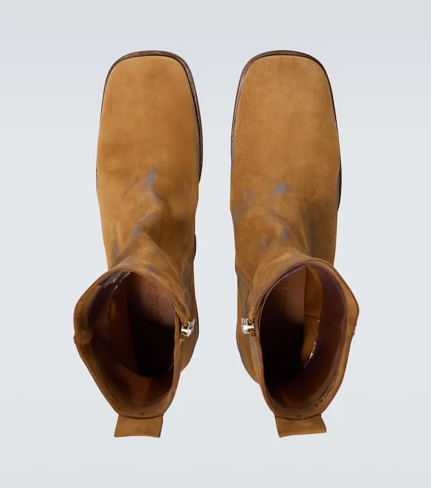 Acne Studios Distressed suede ankle boots | Thumbnail 6 Acne Studios Distressed suede ankle boots | Thumbnail 6