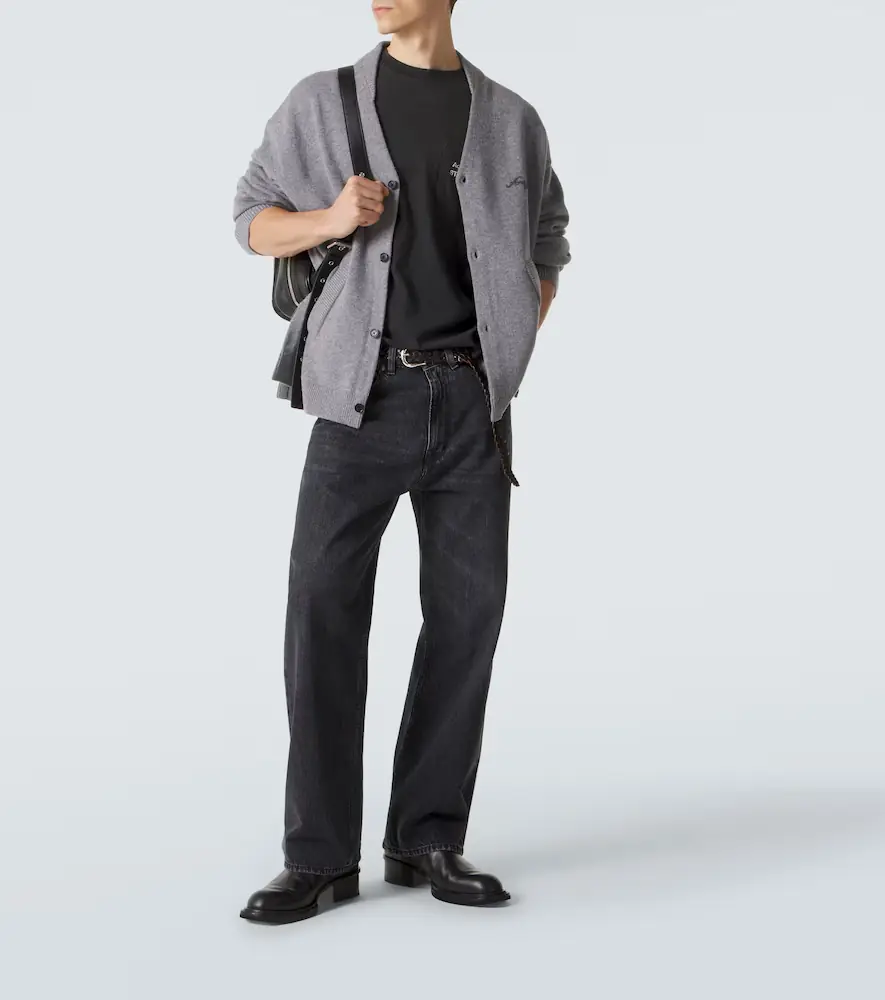 Acne Studios Cotton and hemp T-shirt | Thumbnail 2