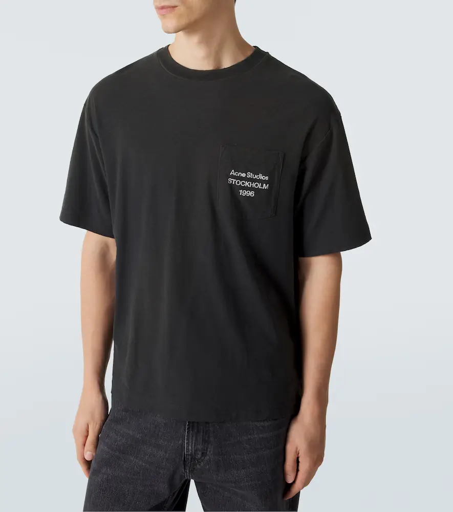 Acne Studios Cotton and hemp T-shirt | Thumbnail 3