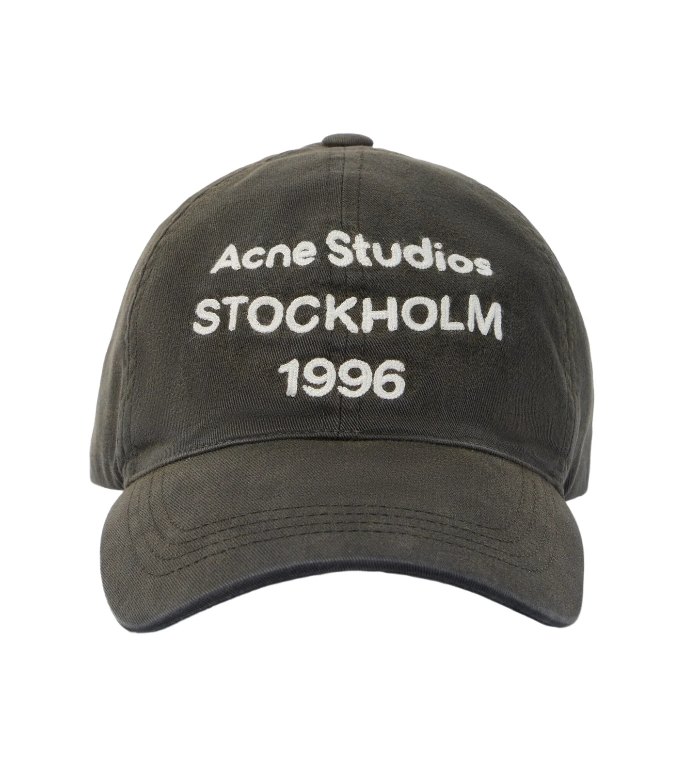 Acne Studios Embroidered logo cotton baseball cap