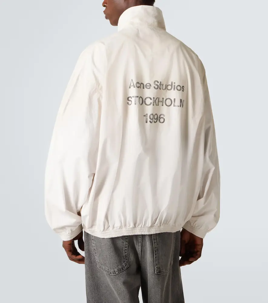 Acne Studios Logo cotton poplin bomber jacket | Thumbnail 2 Acne Studios Logo cotton poplin bomber jacket | Thumbnail 2