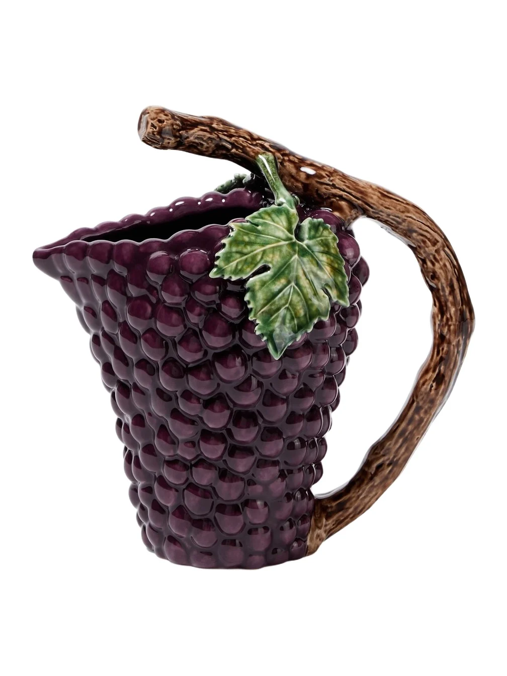 Grapes earthenware jug Grapes earthenware jug