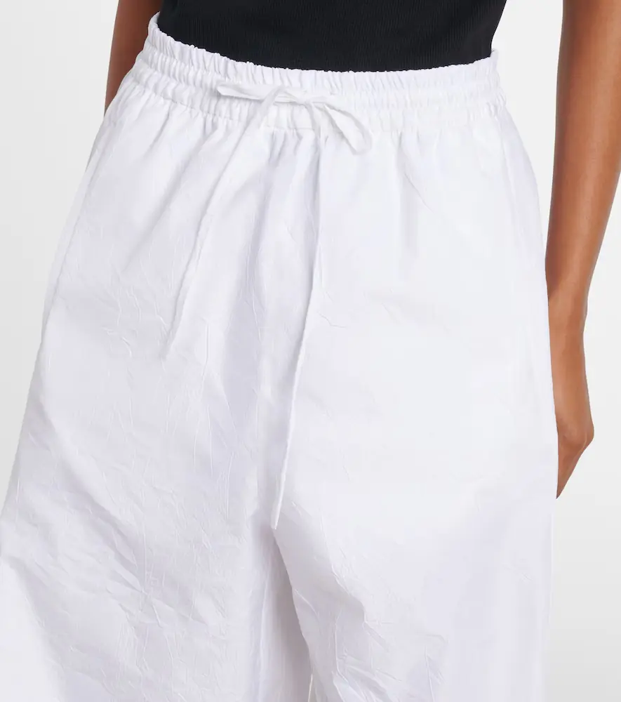 RÓHE Róhe Cotton-blend barrel-leg pants | Thumbnail 4