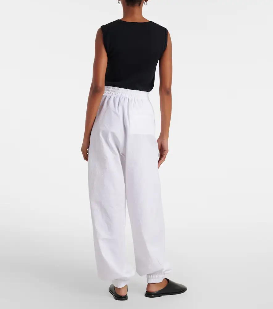 RÓHE Róhe Cotton-blend barrel-leg pants | Thumbnail 6