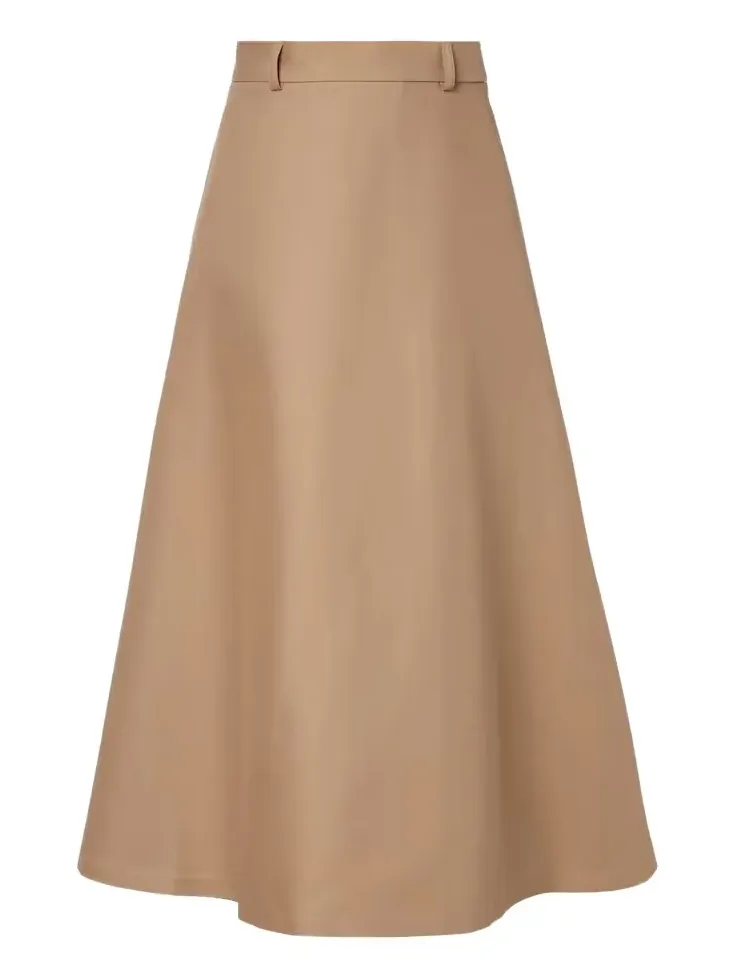 Róhe Cotton midi skirt Róhe Cotton midi skirt