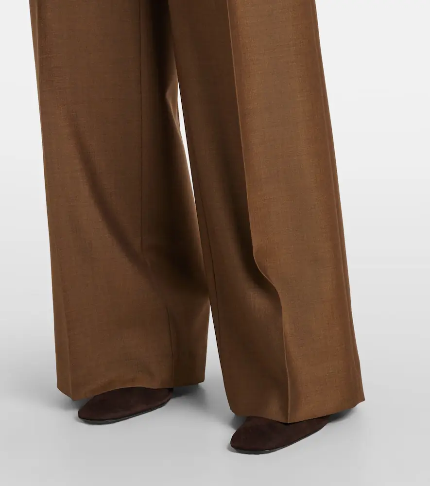RÓHE Róhe High-rise wool and mohair wide-leg pants | Thumbnail 6 RÓHE Róhe High-rise wool and mohair wide-leg pants | Thumbnail 6