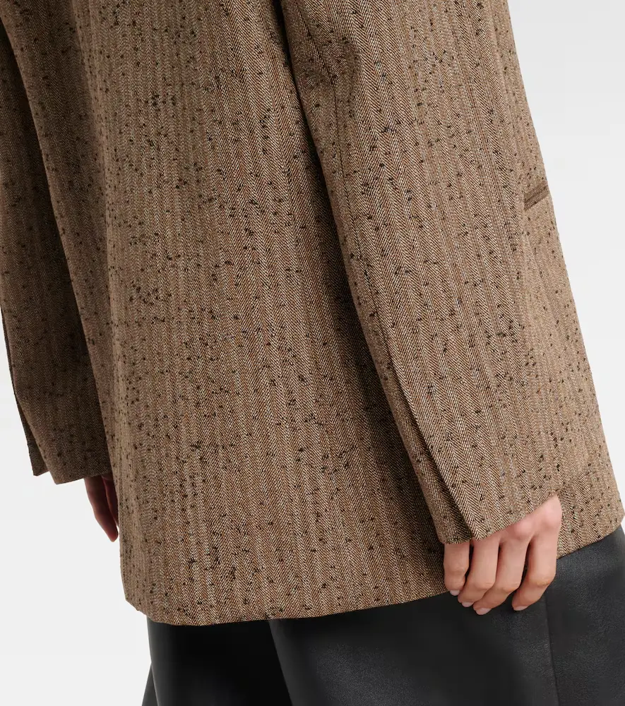 RÓHE Róhe Herringbone wool-blend blazer | Thumbnail 2 RÓHE Róhe Herringbone wool-blend blazer | Thumbnail 2