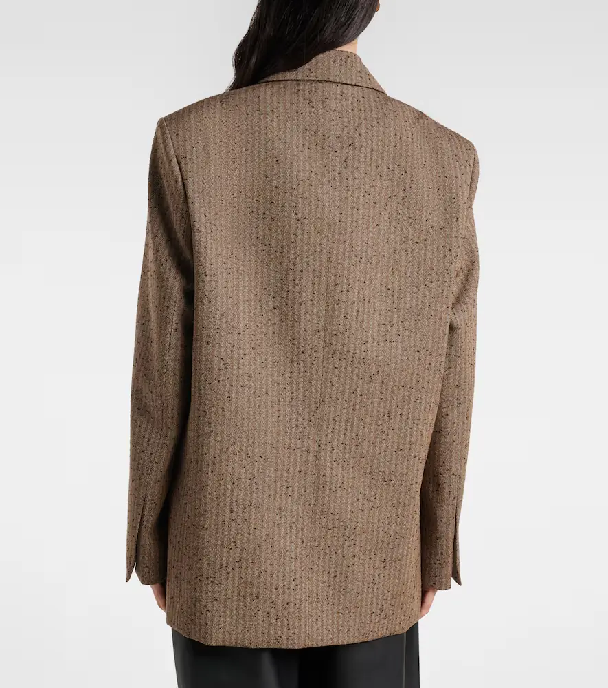 RÓHE Róhe Herringbone wool-blend blazer | Thumbnail 3 RÓHE Róhe Herringbone wool-blend blazer | Thumbnail 3
