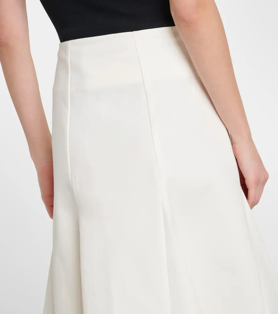 RÓHE Róhe Cotton midi skirt | Thumbnail 2