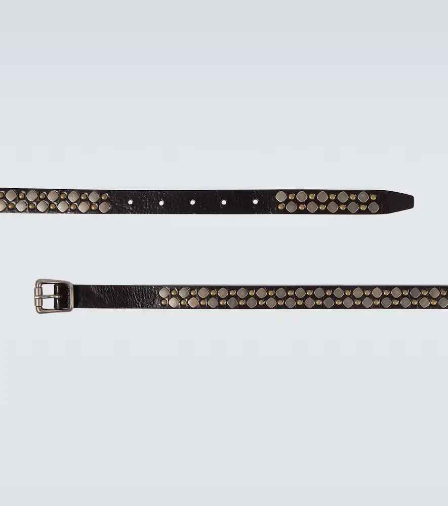 Lemaire Studded leather belt | Thumbnail 2