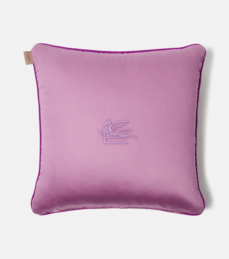 Etro Paisley cotton cushion | Thumbnail 2