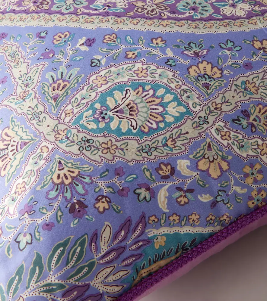 Etro Paisley cotton cushion | Thumbnail 4