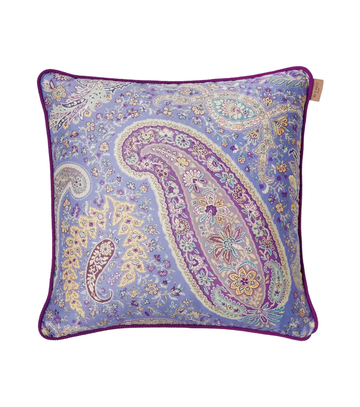 Etro Maranta paisley cotton cushion