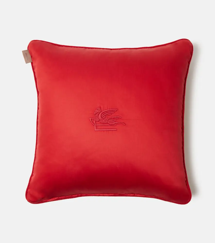 Etro Pegaso paisley cotton cushion | Thumbnail 2