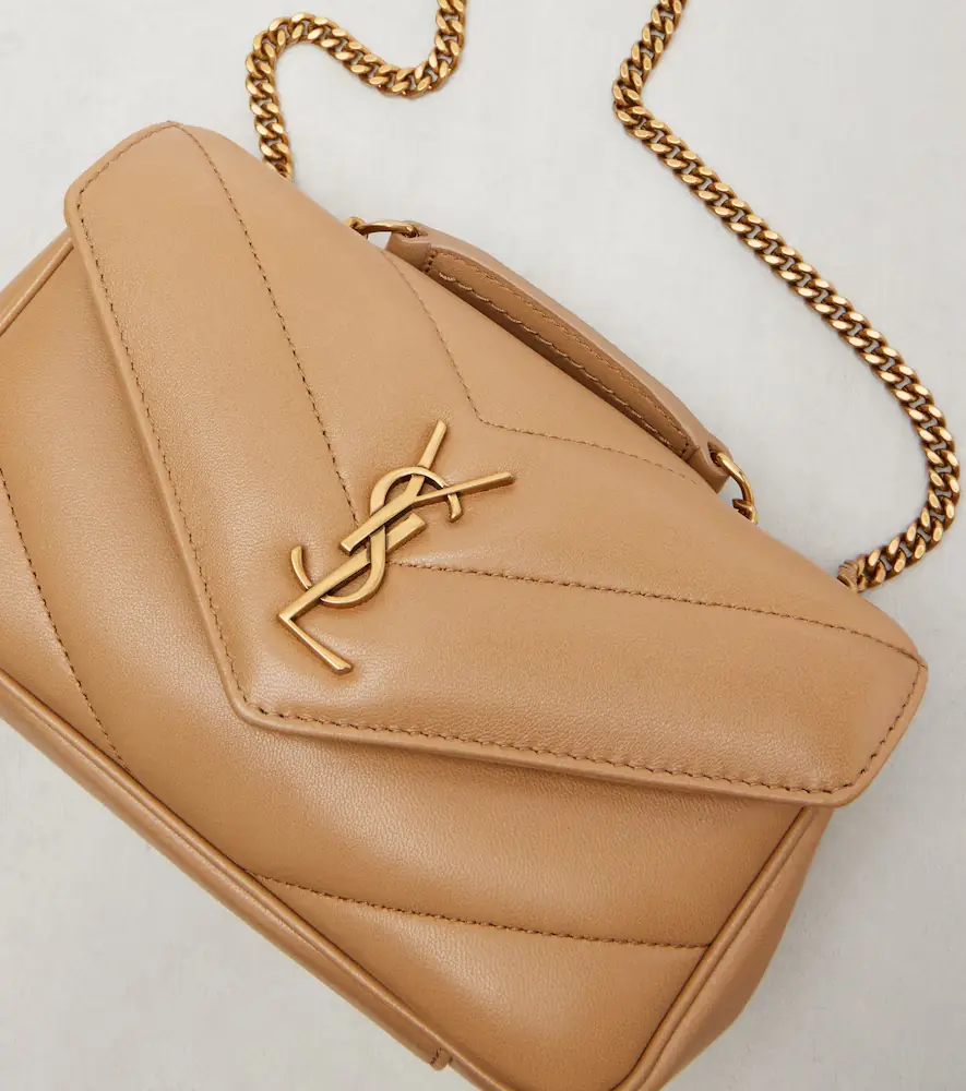 Saint Laurent Loulou Mini leather shoulder bag | Thumbnail 3