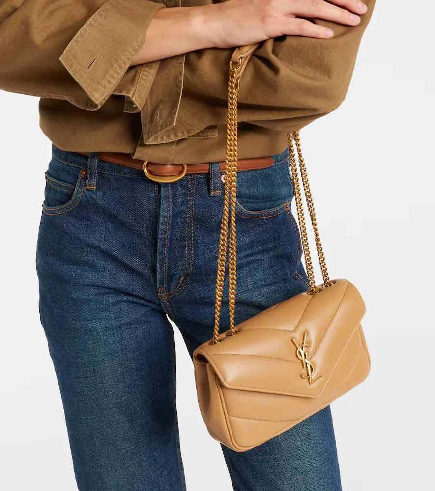Saint Laurent Loulou Mini leather shoulder bag | Thumbnail 6